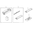 Toshiba PAGE LASER 6 accessories block diagram