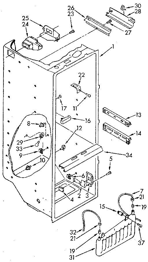 Refrigerator liner