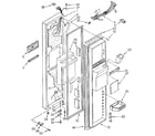 Kenmore 1069507981 freezer door diagram