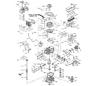 Tecumseh TVXL220-157232A replacement parts diagram