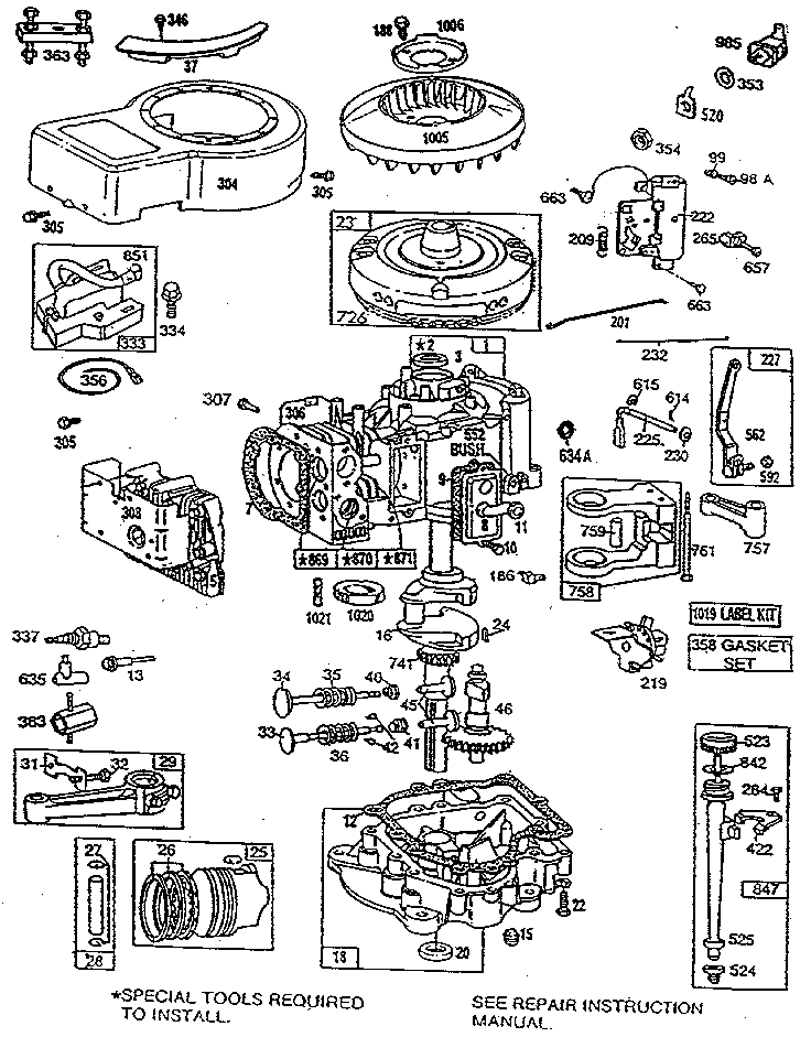 Replacement parts