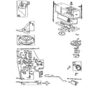Briggs & Stratton 281707-0412-01 carburetor and air cleaner assembly diagram
