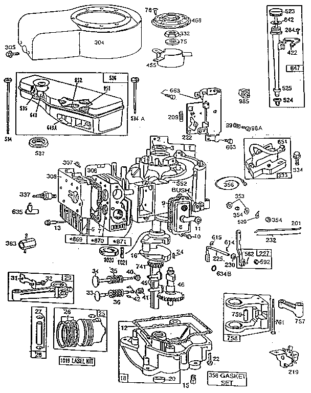 Replacement parts
