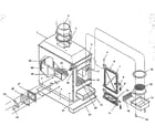 Kenmore 8404 functional replacement parts diagram