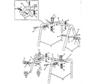Sears 512720982 frame assembly diagram