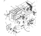 Kenmore 867768463 functional replacement parts diagram