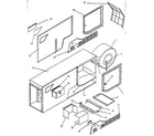 Kenmore 867763933 non-functional replacement parts diagram