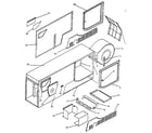 Kenmore 867768840 non-functional replacement parts diagram