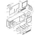 Kenmore 867768483 non-functional replacement parts diagram