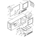 Kenmore 867763990 non-functional replacement parts diagram