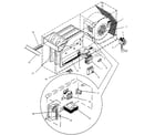 Kenmore 867763923 functional replacement parts diagram