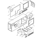 Kenmore 867763970 non-functional replacement parts diagram