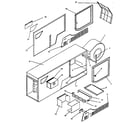 Kenmore 867772570 non-functional replacement parts diagram