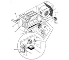 Sears 867766091 functional replacement parts diagram