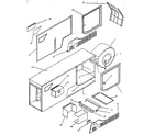 Sears 867776083 non-functional replacement parts diagram