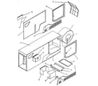 Sears 867766083 non-functional replacement parts diagram