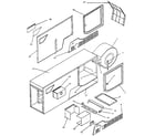 Sears 867766073 non-functional replacement parts diagram