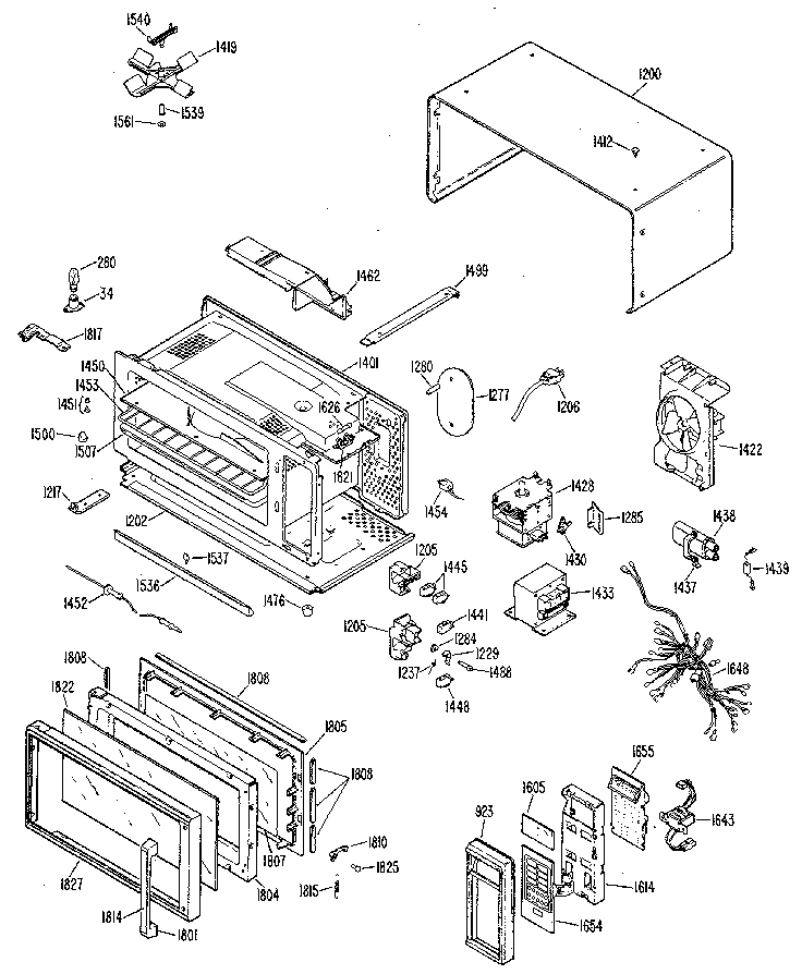 MICROWAVE PARTS