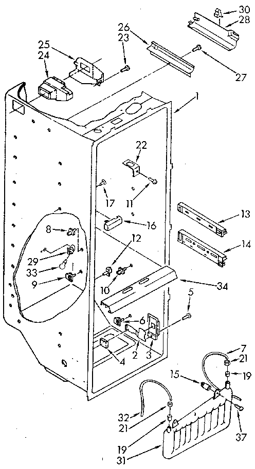 Refrigerator liner