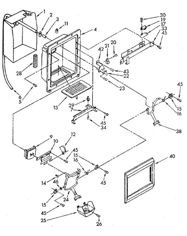 Dispenser front