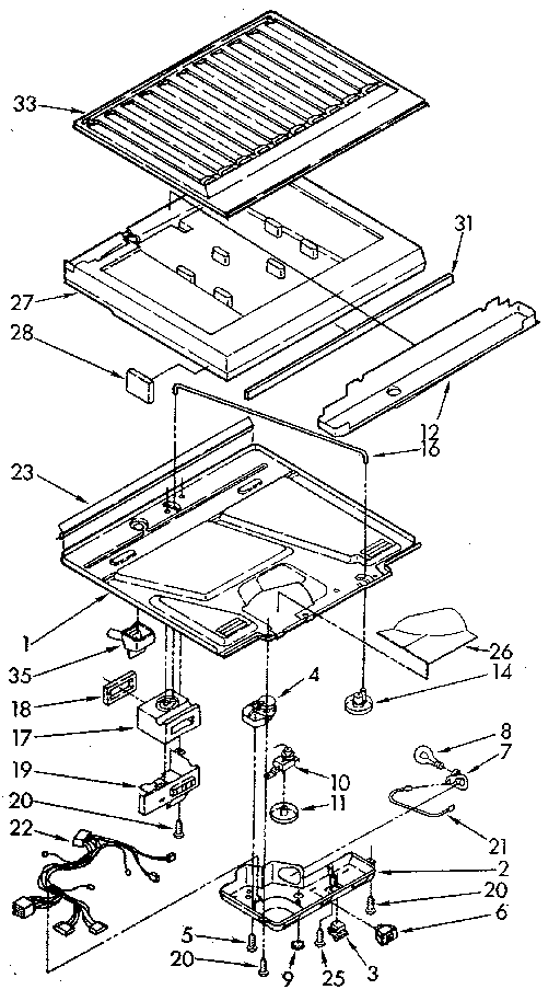 Compartment separator