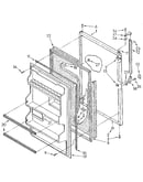 Refrigerator door