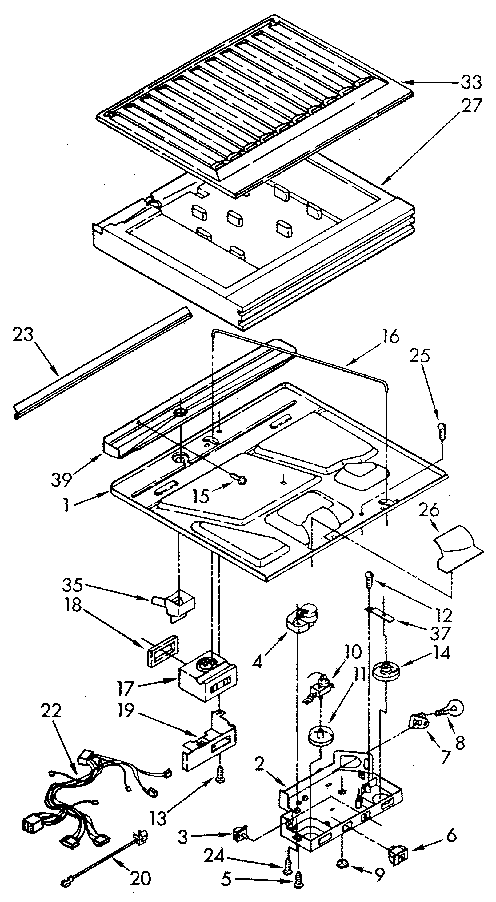 Compartment separator