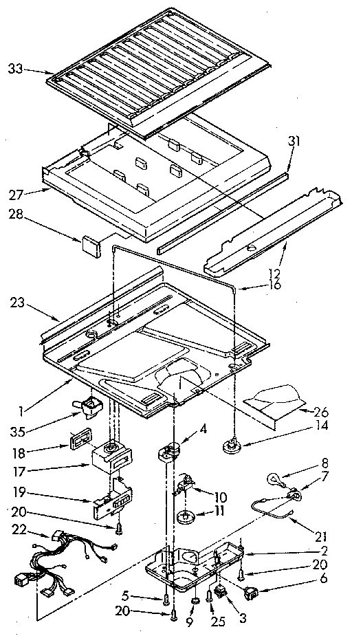 Compartment separator
