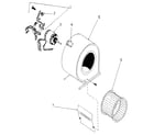 Kenmore 867769193 blower assembly diagram
