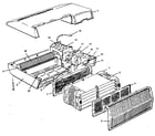 Kenmore 620830060 unit parts diagram