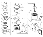 Kenmore 17560300 replacement parts diagram