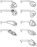 Assembly 2: display power cables