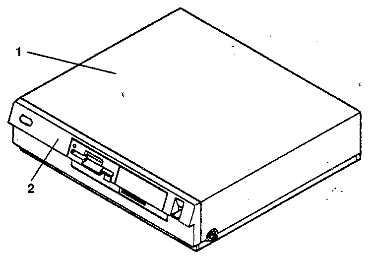 Assembly 1: system unit exterior