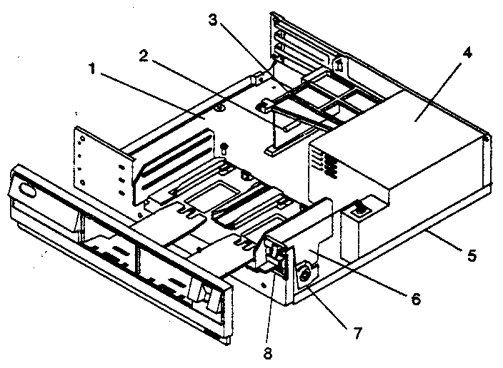 Assembly 2: system unit interior