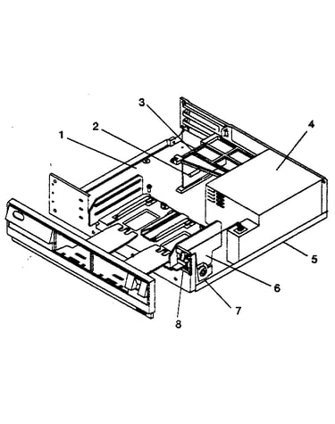 Assembly 2: system unit interior