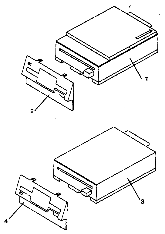Assembly 3: diskette drive