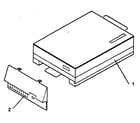 IBM 8530 286-E31 assembly 4: fixed disk drive diagram