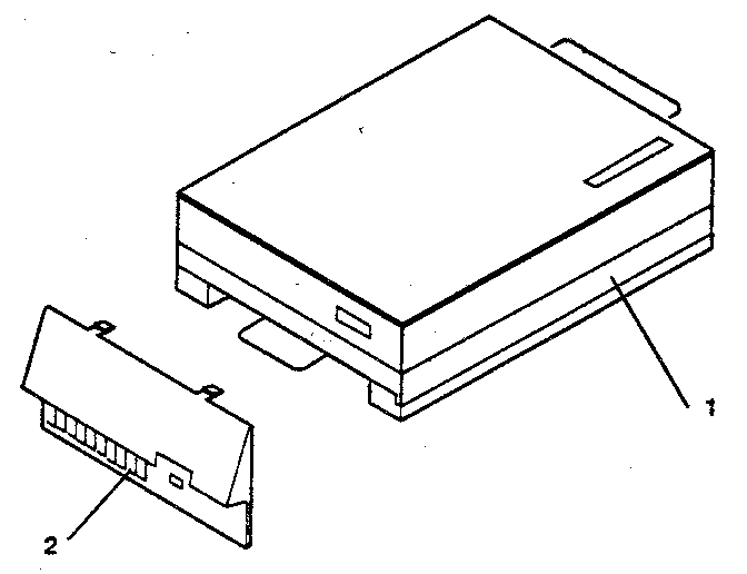 Assembly 4: fixed disk drive