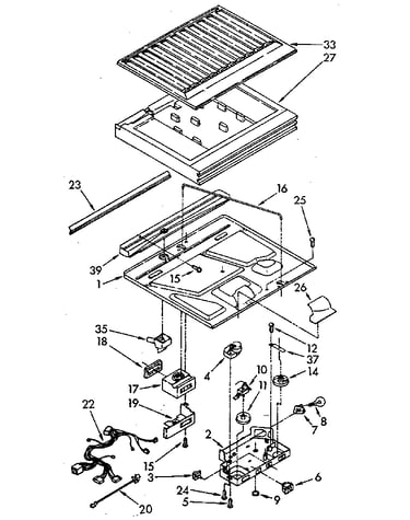 Compartment separator