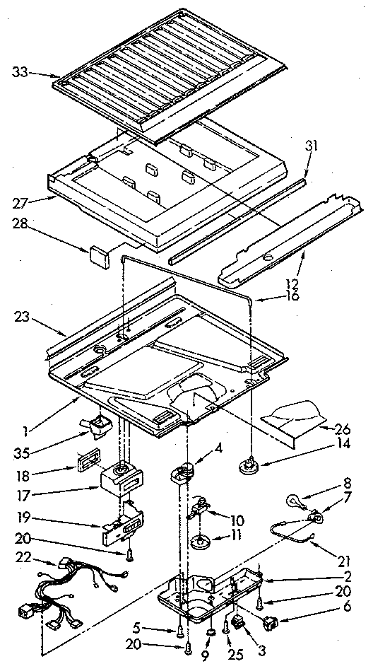 Compartment separator