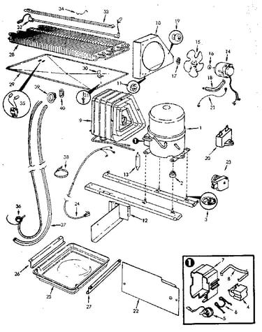 Unit compartment & system