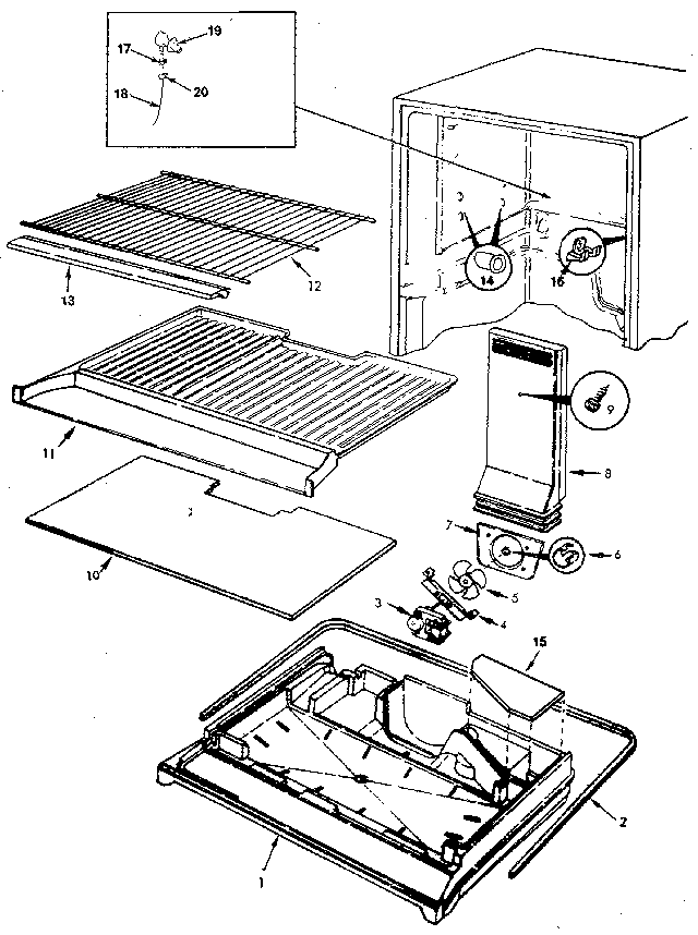 Freezer compartment