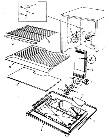 Freezer compartment