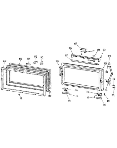 Countermaker door