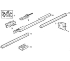 Craftsman 13953626SR rail assembly diagram