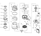 Kenmore 17560400 replacement parts diagram