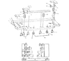 Sears 53982 keyboard mechanism diagram