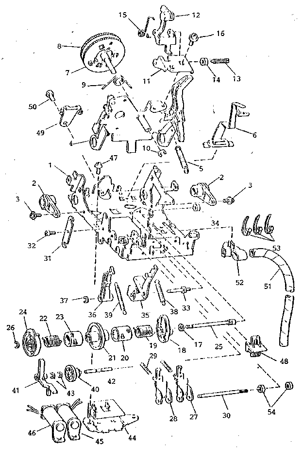 Carrier mechanism