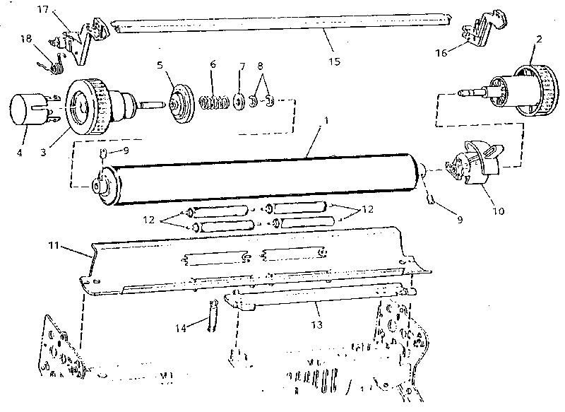 Platen mechanism
