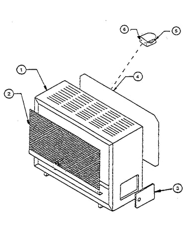 Complete casing assembly